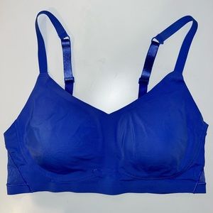 True Body Mesh Bra in Blue Size L/G